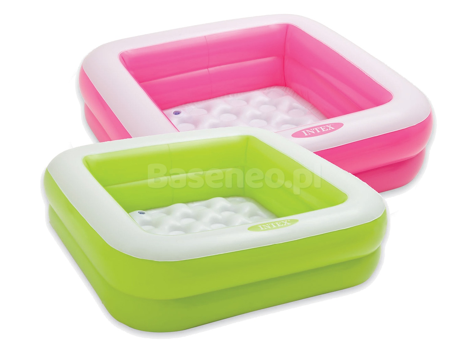 Basen dmuchany dla dzieci Play Box 85 x 85 x 23 cm INTEX 57100