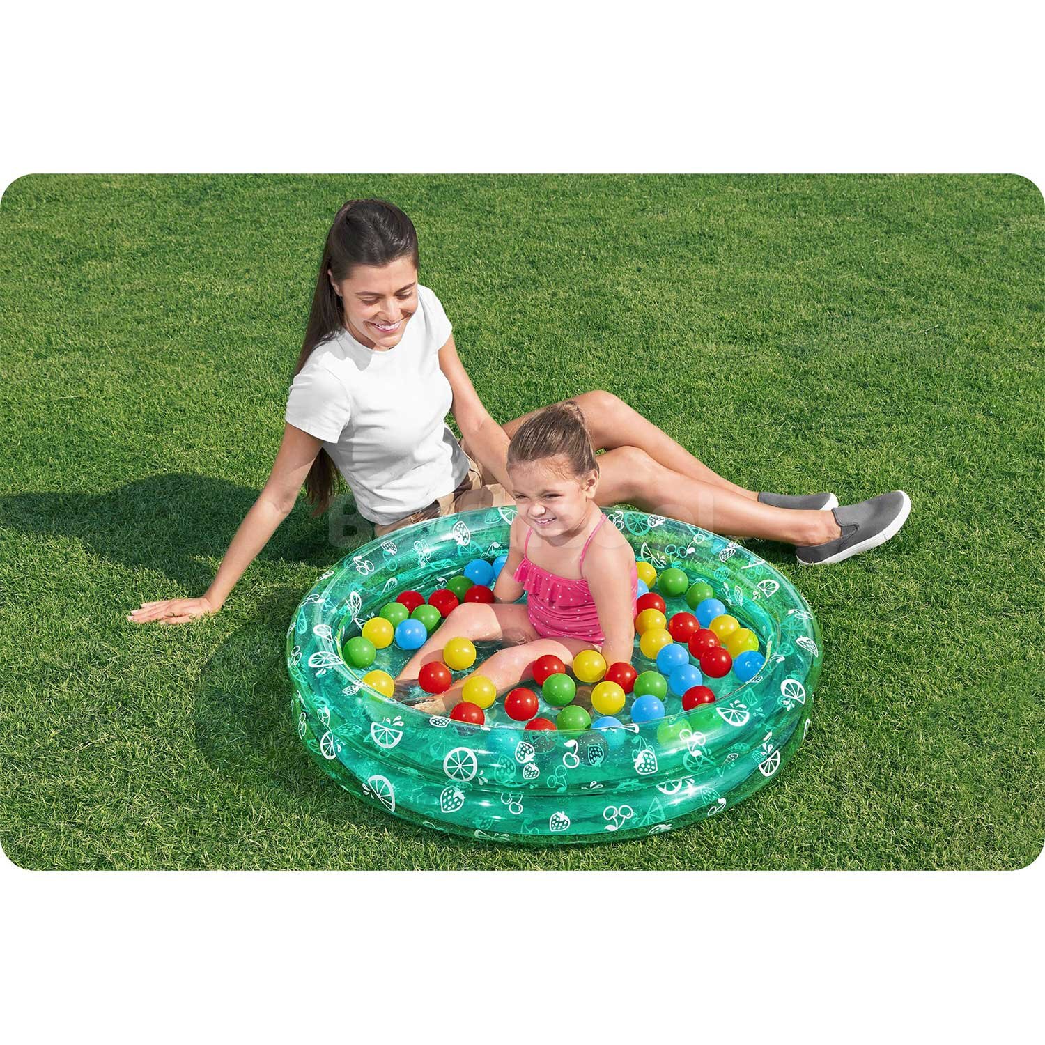 Basen dmuchany dla Dzieci z piłeczkami 91x20cm Bestway 51141