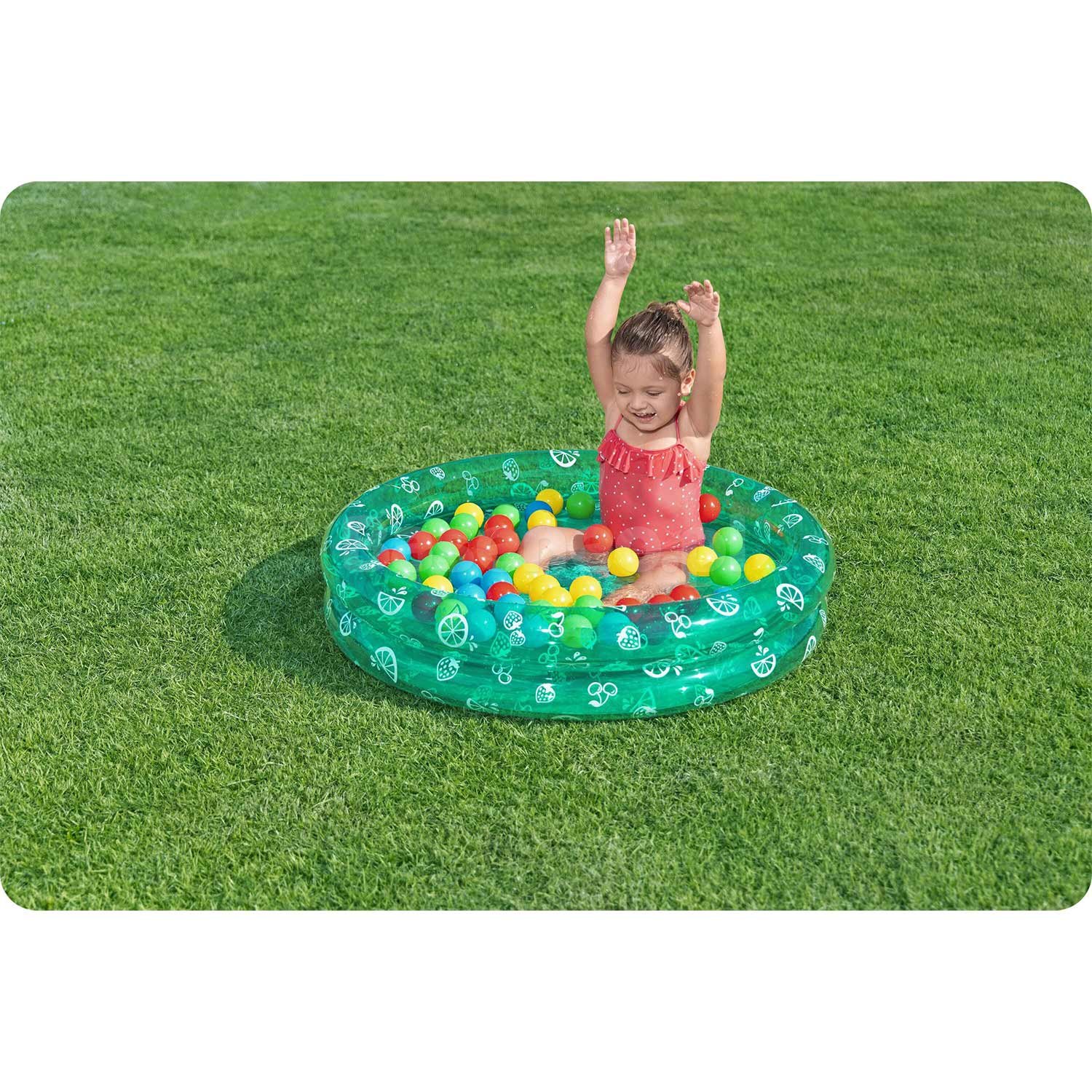 Basen dmuchany dla Dzieci z piłeczkami 91x20cm Bestway 51141