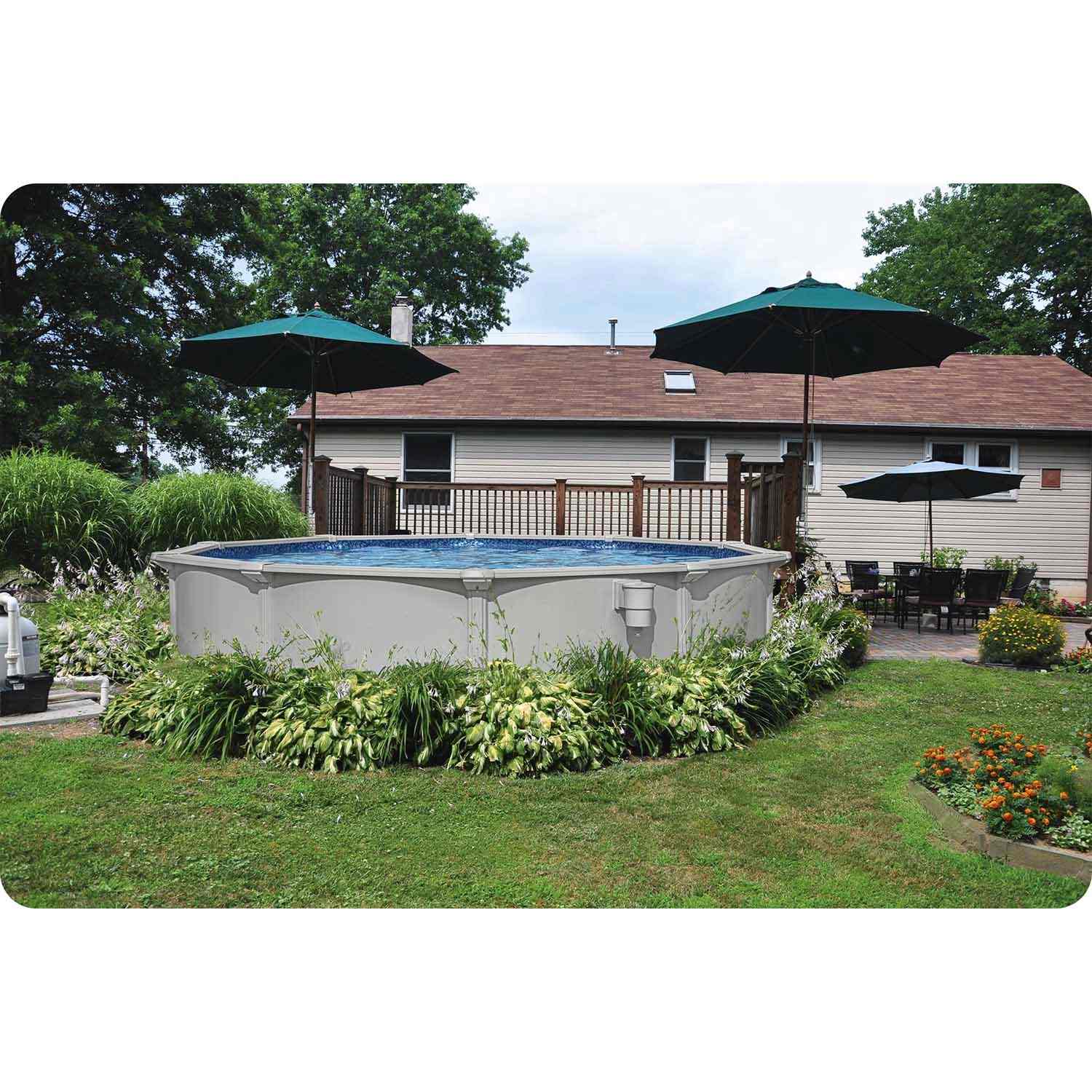  Basen ogrodowy panelowy całoroczny 457 x 122 cm 13w1 Bestawy 56384