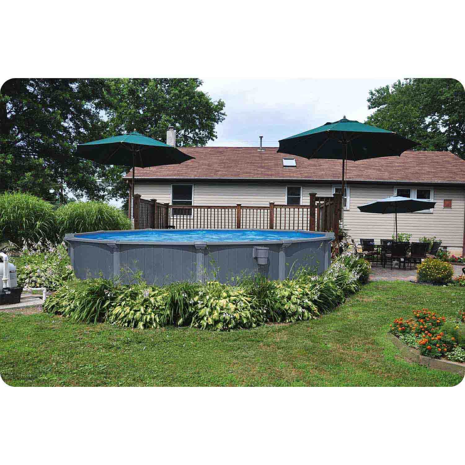 Basen ogrodowy panelowy całoroczny 488 x 132 cm 13w1 Bestawy 561CU