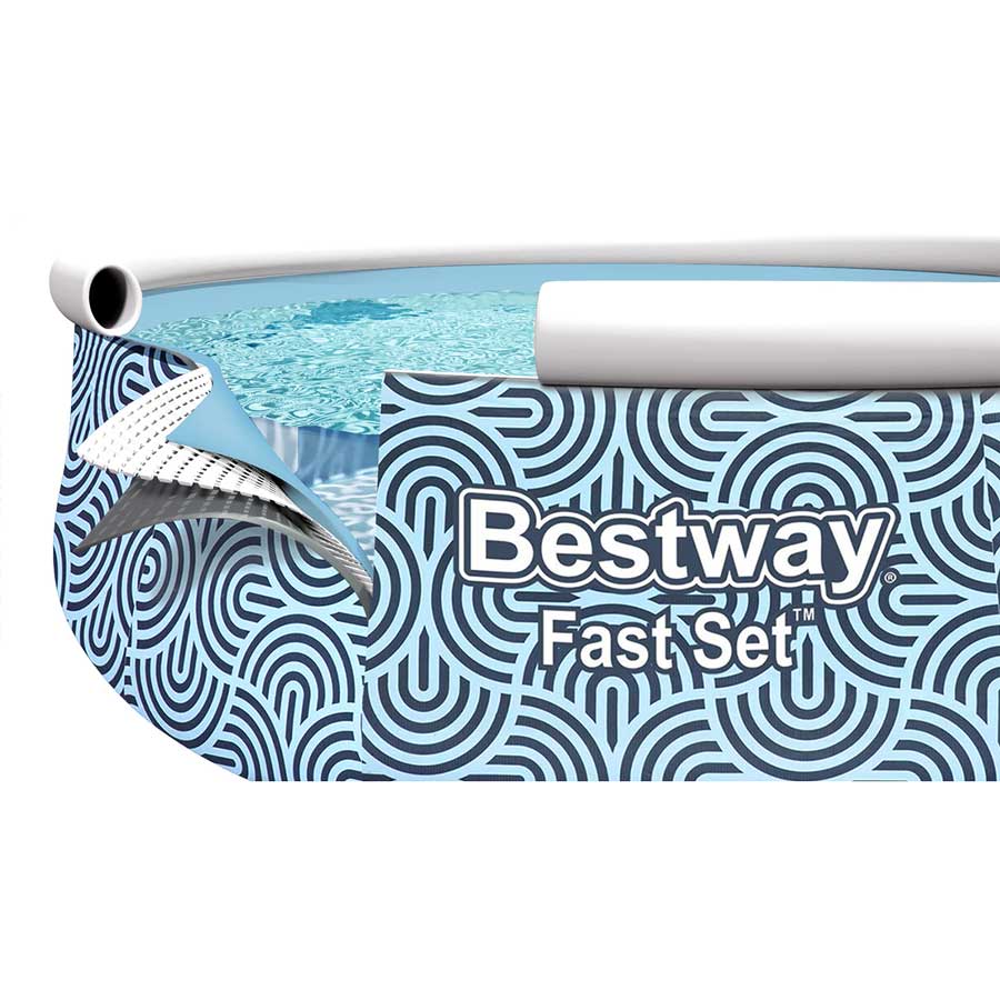 Basen ogrodowy rozporowy 457 x 107 cm 18w1 Bestway 57372