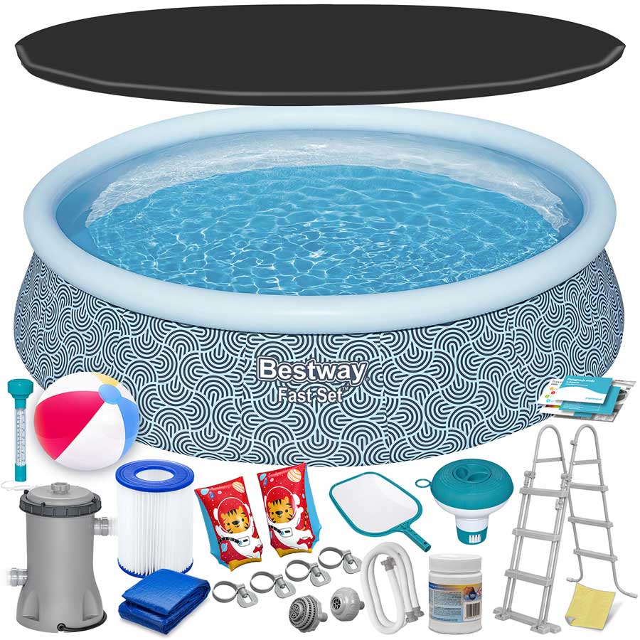Basen ogrodowy rozporowy 457 x 107 cm 18w1 Bestway 57372