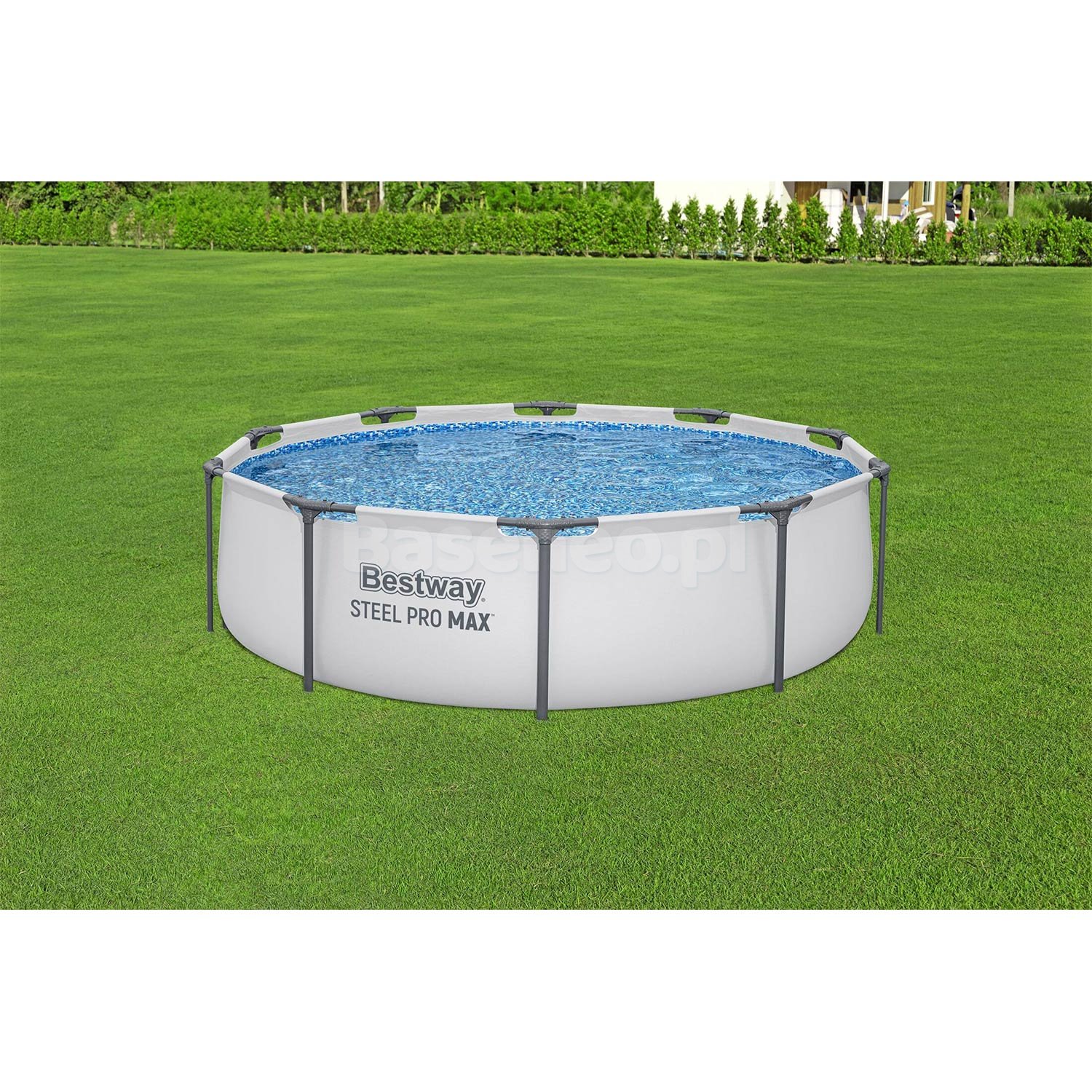 Basen ogrodowy stelażowy 305 x 76 cm 9w1 Bestway 56408