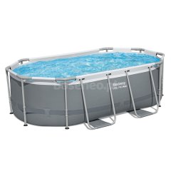 Basen ogrodowy stelażowy 305 x 200 x 84 cm 17w1 Bestway 5614A