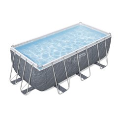 Basen ogrodowy stelażowy 412 x 201 x 122 cm 17w1 Bestway 56722
