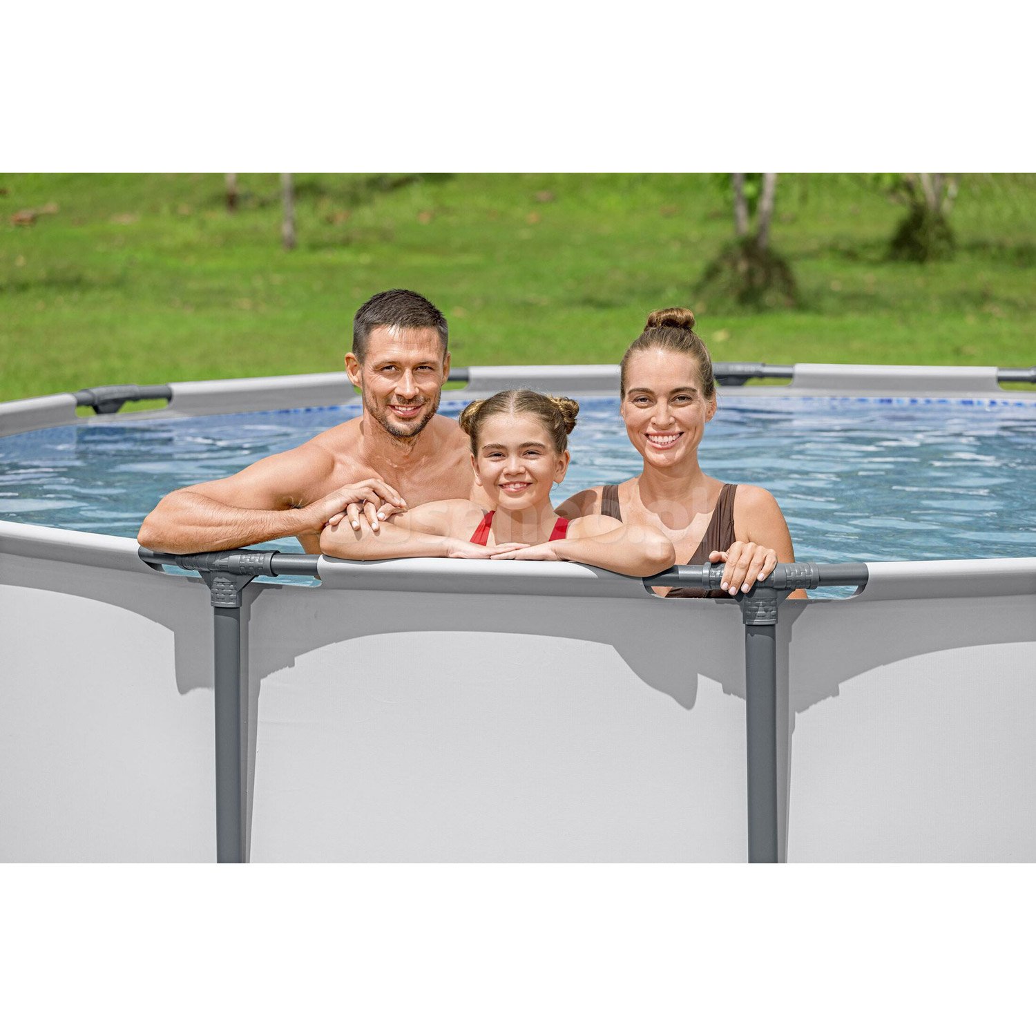Basen ogrodowy stelażowy 427 x 107 cm 11w1 Bestway 56950