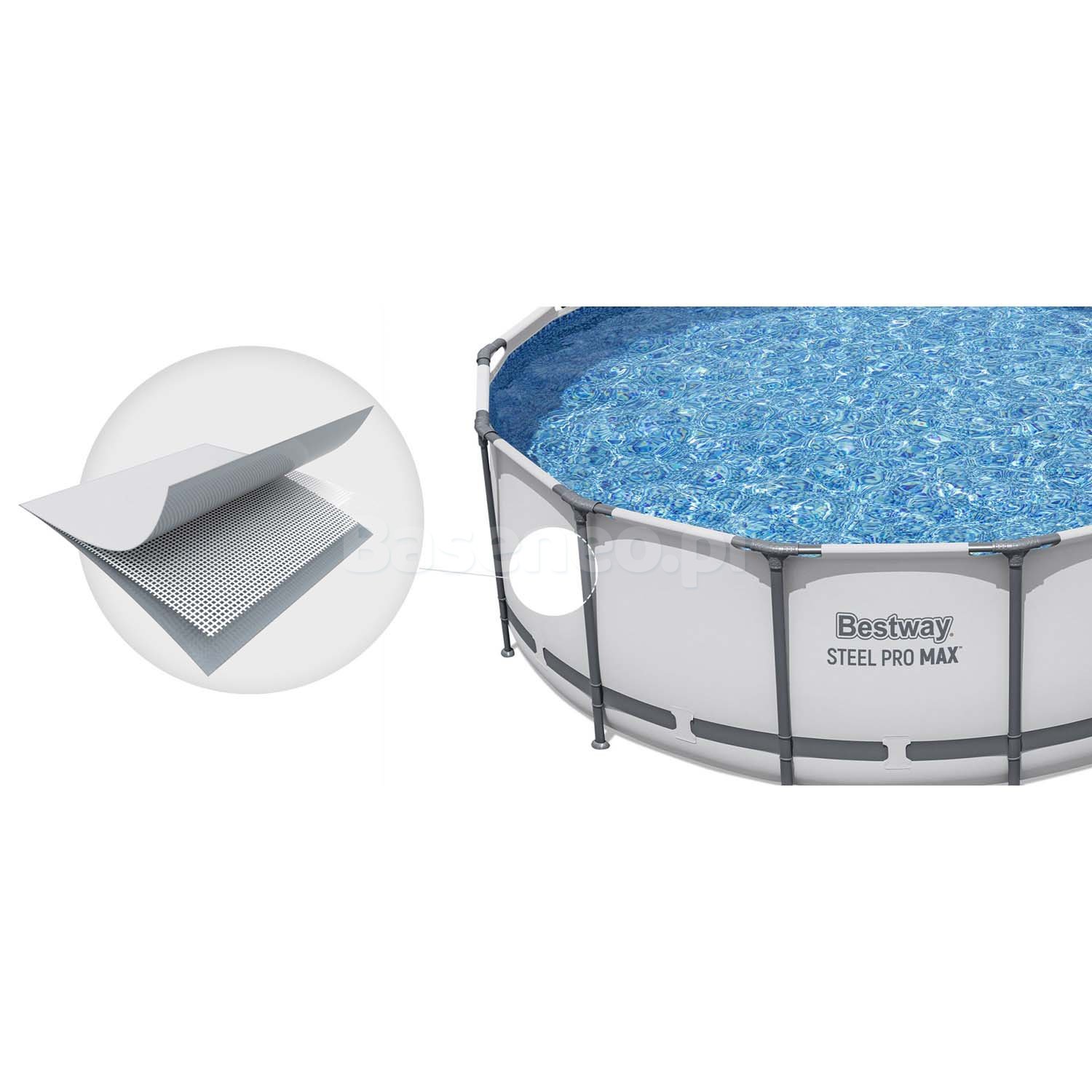 Basen ogrodowy stelażowy 427 x 122 cm 12w1 Bestway 5612X