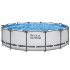 Basen ogrodowy stelażowy 427 x 107 cm 19w1 Bestway 56950