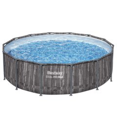 Basen ogrodowy stelażowy 427 x 107 cm 11w1 Bestway 5614Z