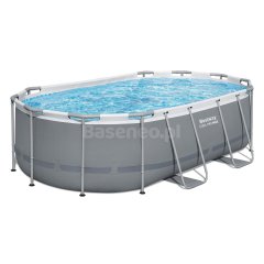 Basen ogrodowy stelażowy 427 x 250 x 100 cm 18w1 Bestway 56620