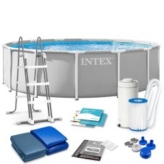  Basen ogrodowy stelażowy 427 x 107 cm 12w1 INTEX 26720ND