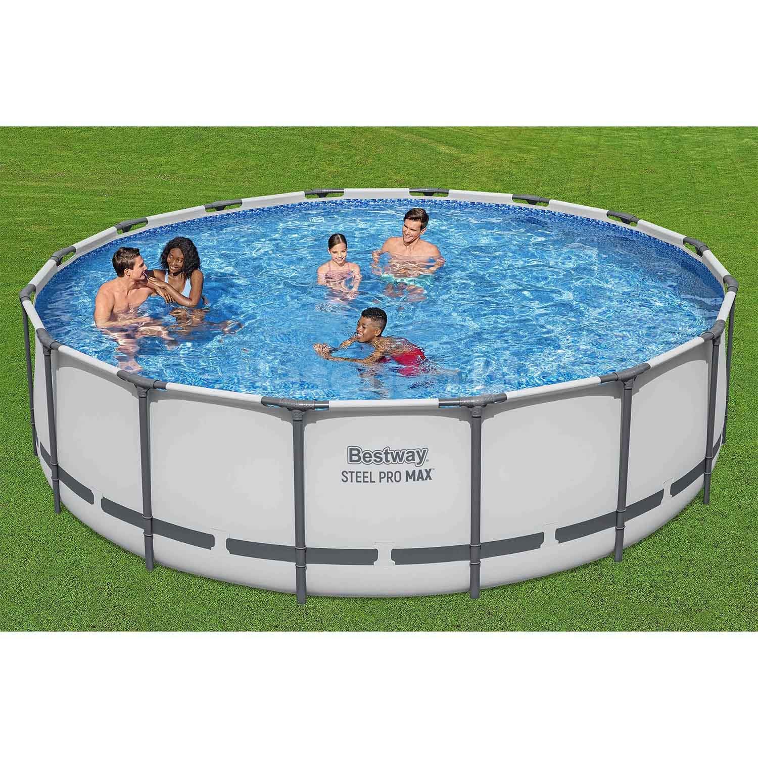  Basen ogrodowy stelażowy 488 x 122 cm 12w1 Bestway 5612Z