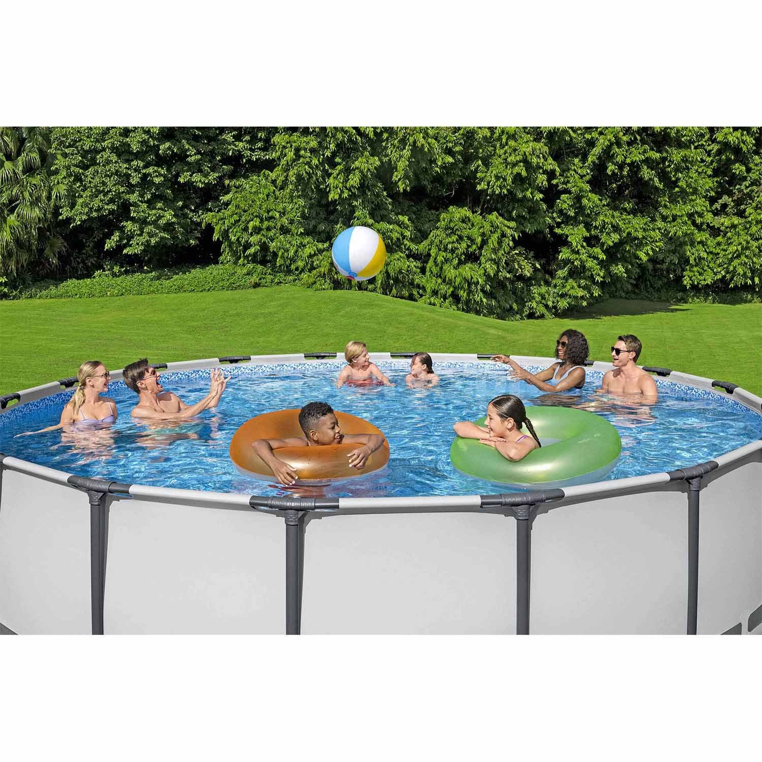  Basen ogrodowy stelażowy 488 x 122 cm 12w1 Bestway 5612Z