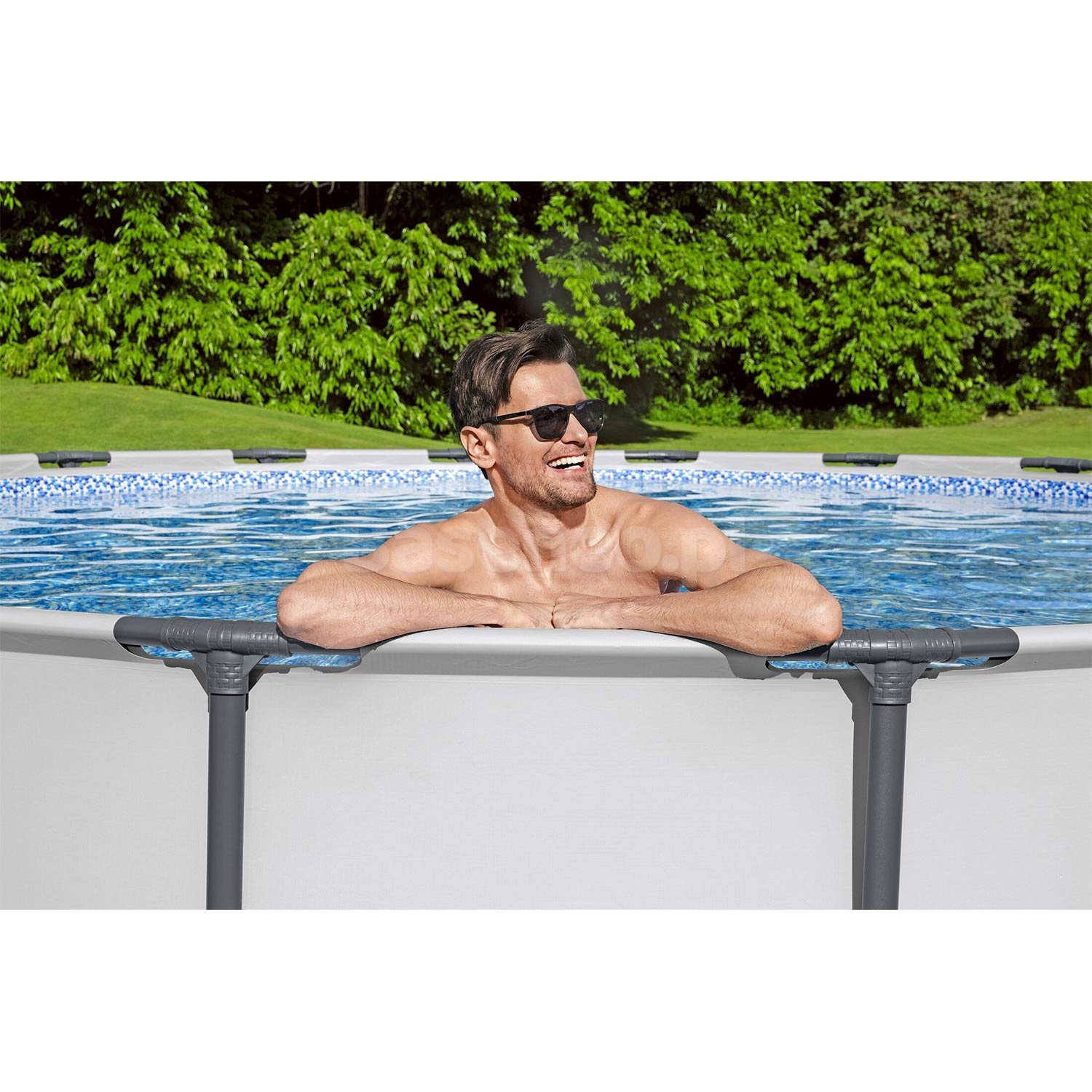 Basen Ogrodowy Stelażowy 549 x 122cm 11w1 Bestway 56462