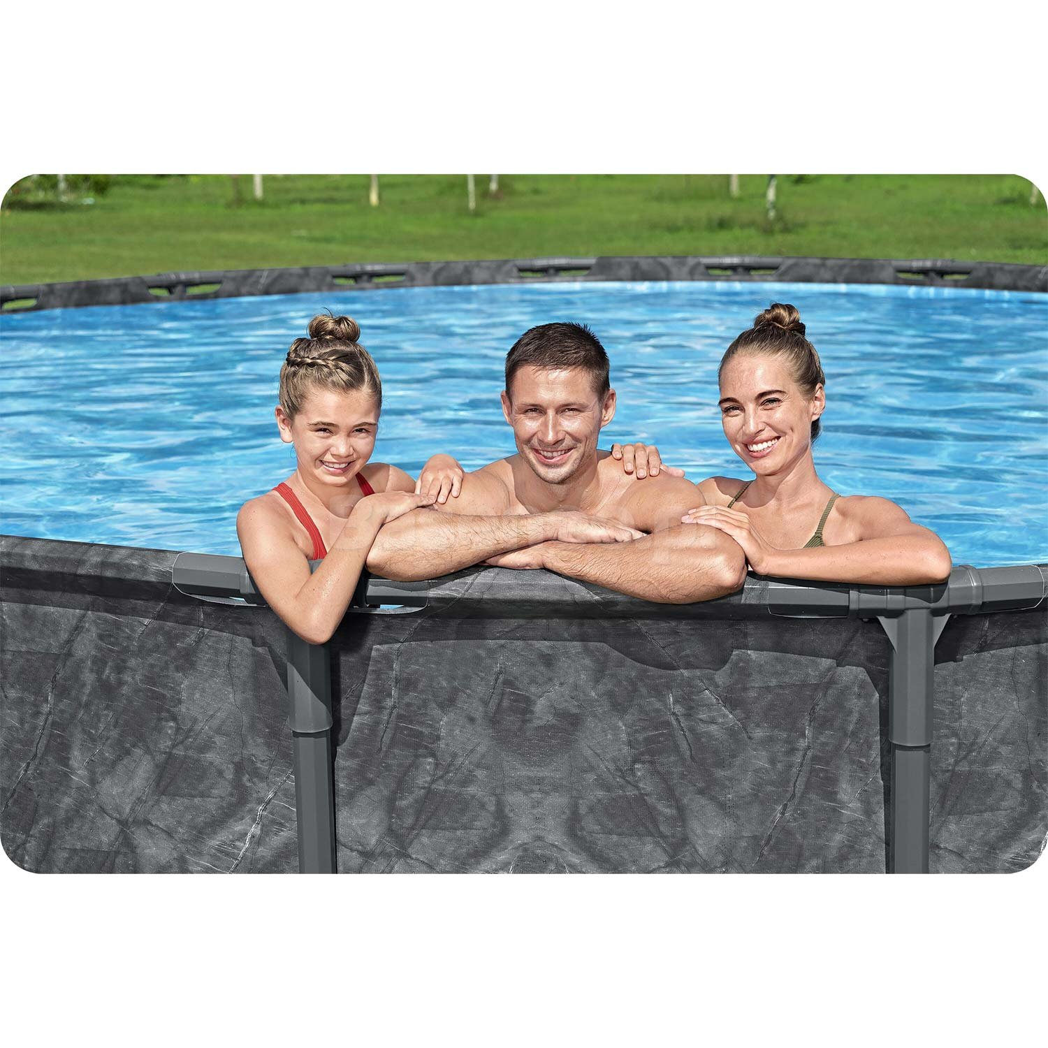Basen ogrodowy stelażowy 549 x 132 cm 11w1 Bestway 561KC