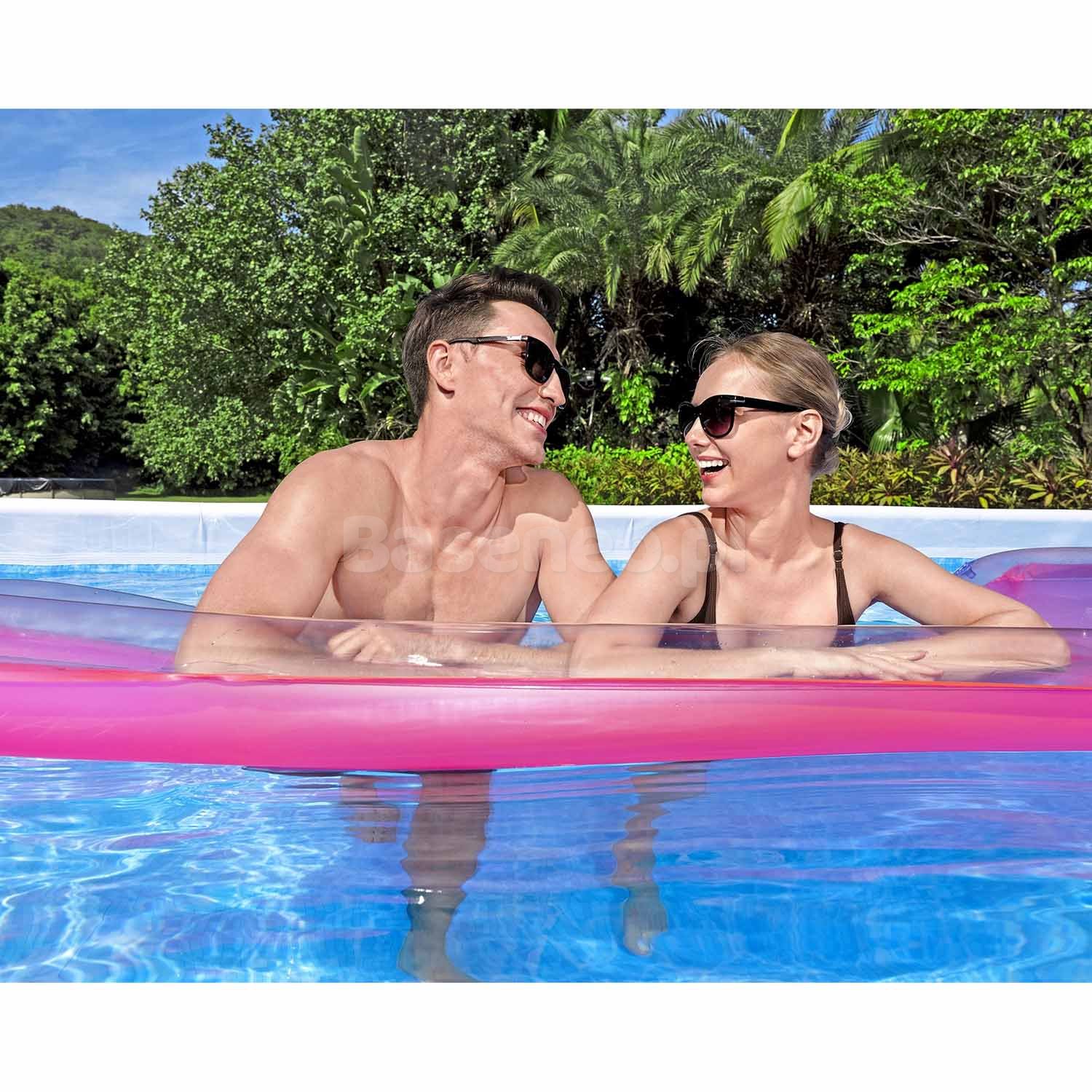 Basen ogrodowy stelażowy 549x274x122cm 17w1 Bestway 56466N