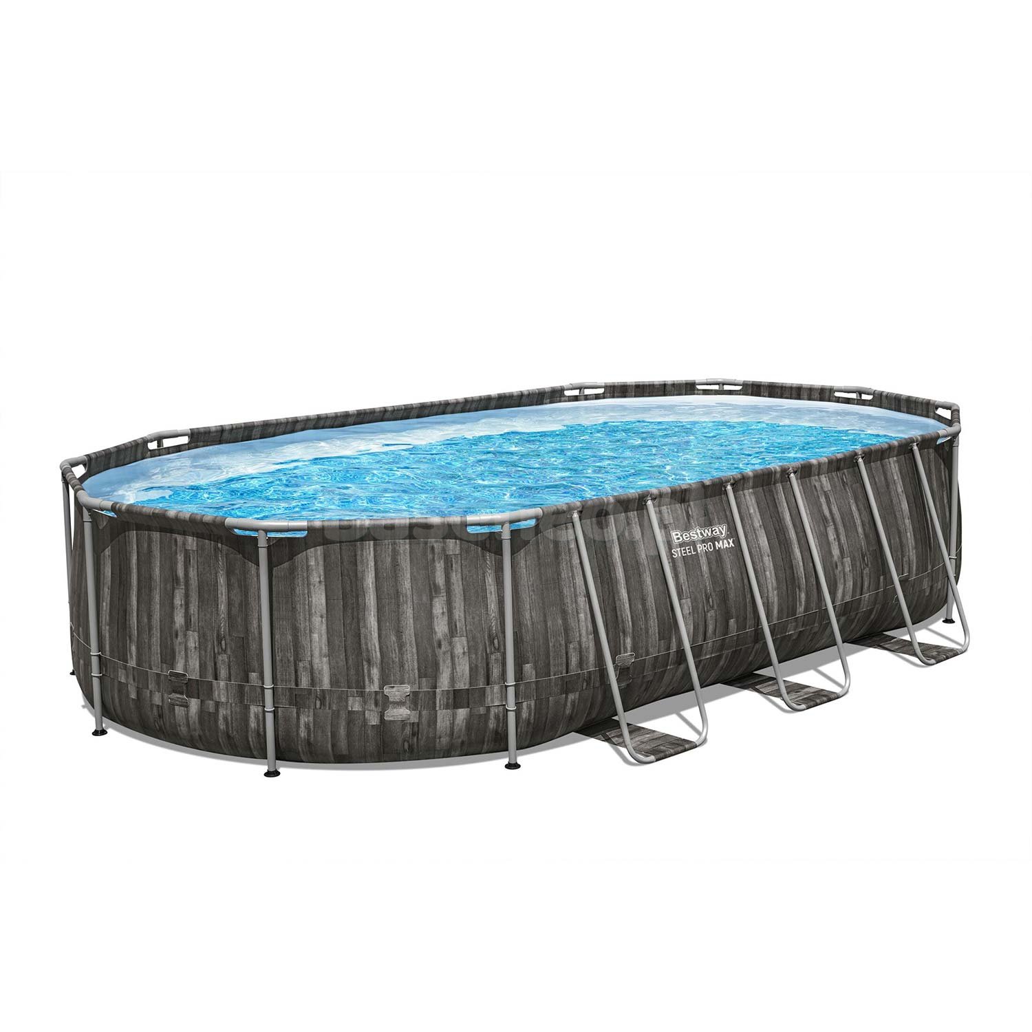 Basen ogrodowy stelażowy 610 x 366 x 122 cm 12w1 Bestway 5611R