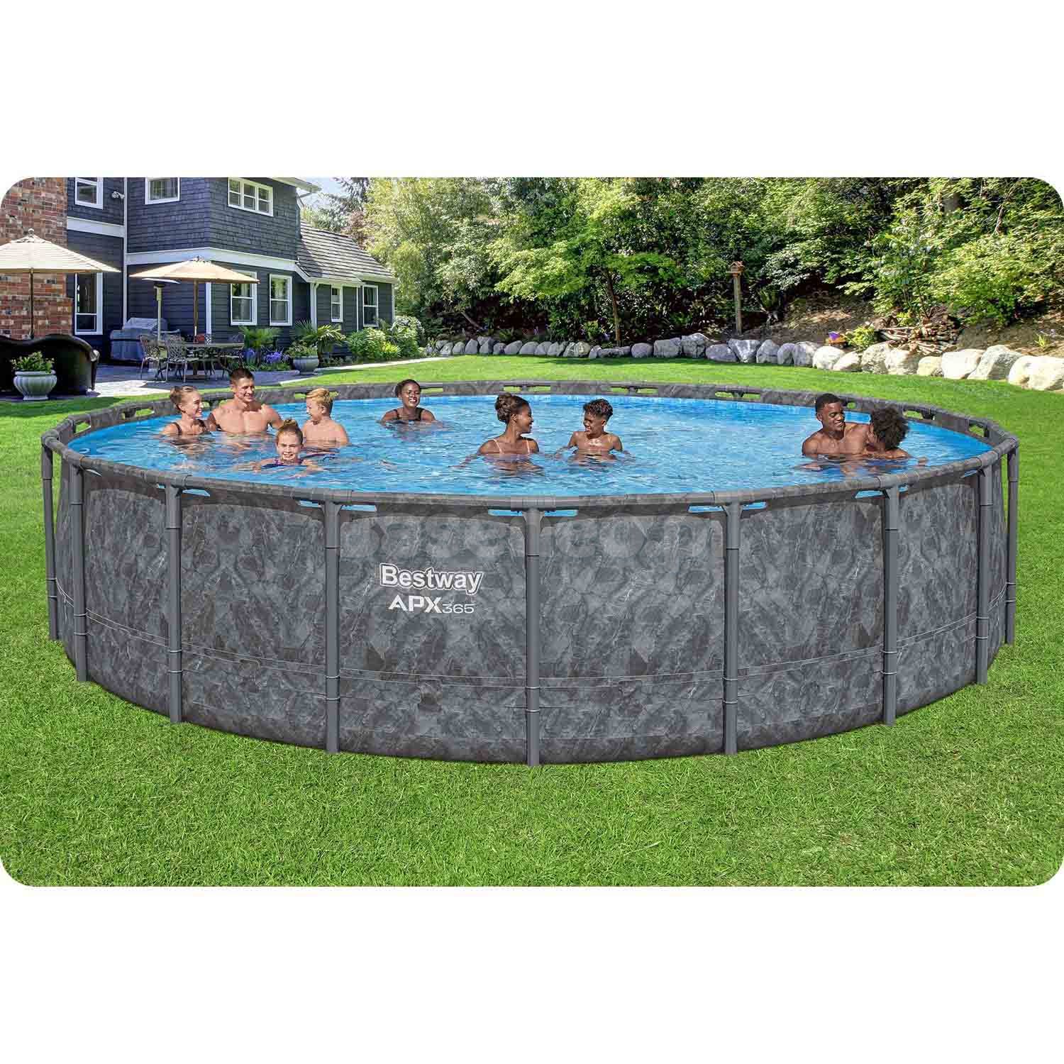 Basen ogrodowy stelażowy 610 x 132 cm 11w1 Bestway 561KE