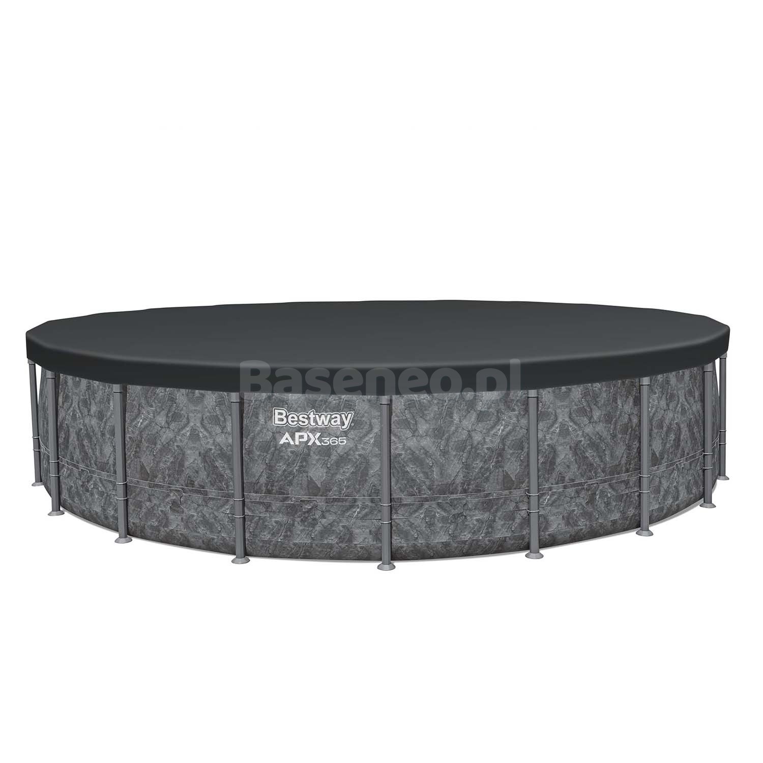 Basen ogrodowy stelażowy 610 x 132 cm 11w1 Bestway 561KE