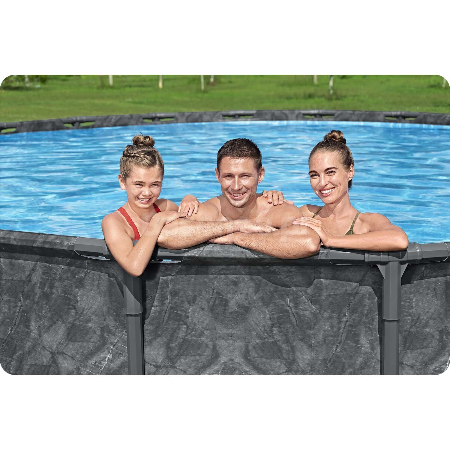 Basen ogrodowy stelażowy 610 x 132 cm 11w1 Bestway 561KE