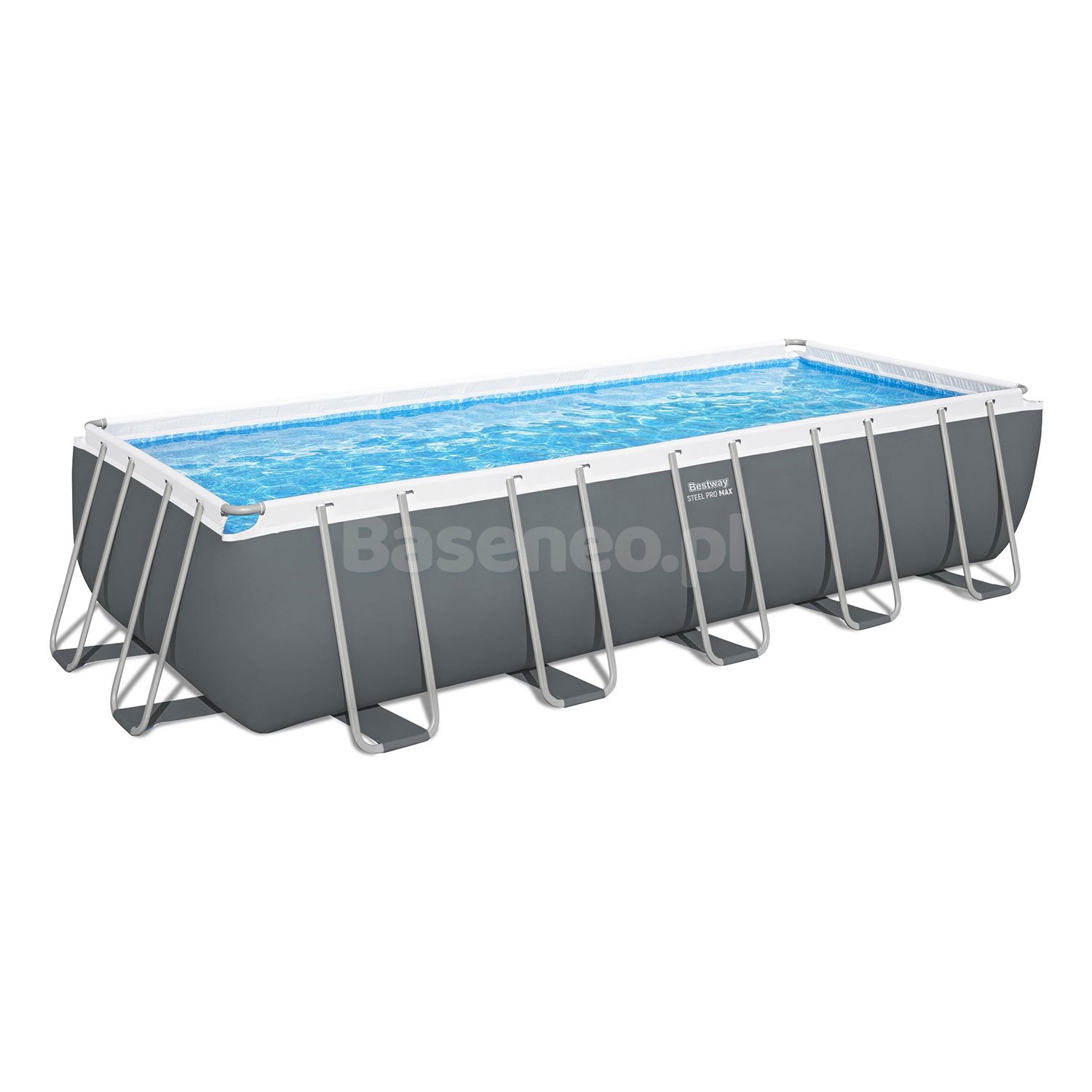 Basen ogrodowy stelażowy 640 x 274 x 132 cm 6w1 Bestway 5612B