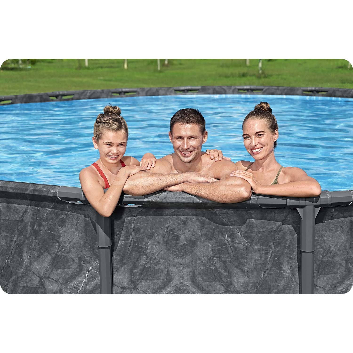 Basen ogrodowy stelażowy 671 x 132 cm 11w1 Bestway 561JZ
