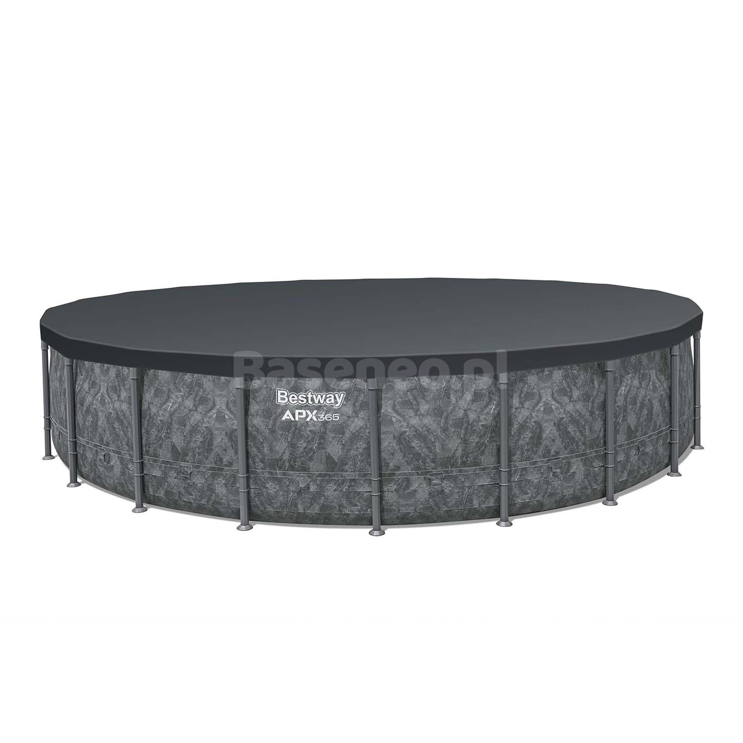 Basen ogrodowy stelażowy 671 x 132 cm 11w1 Bestway 561JZ