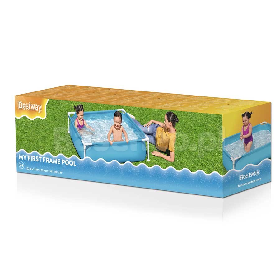 Basen ogrodowy stelażowy dla dzieci 122 x 30,5 cm Bestway 56217