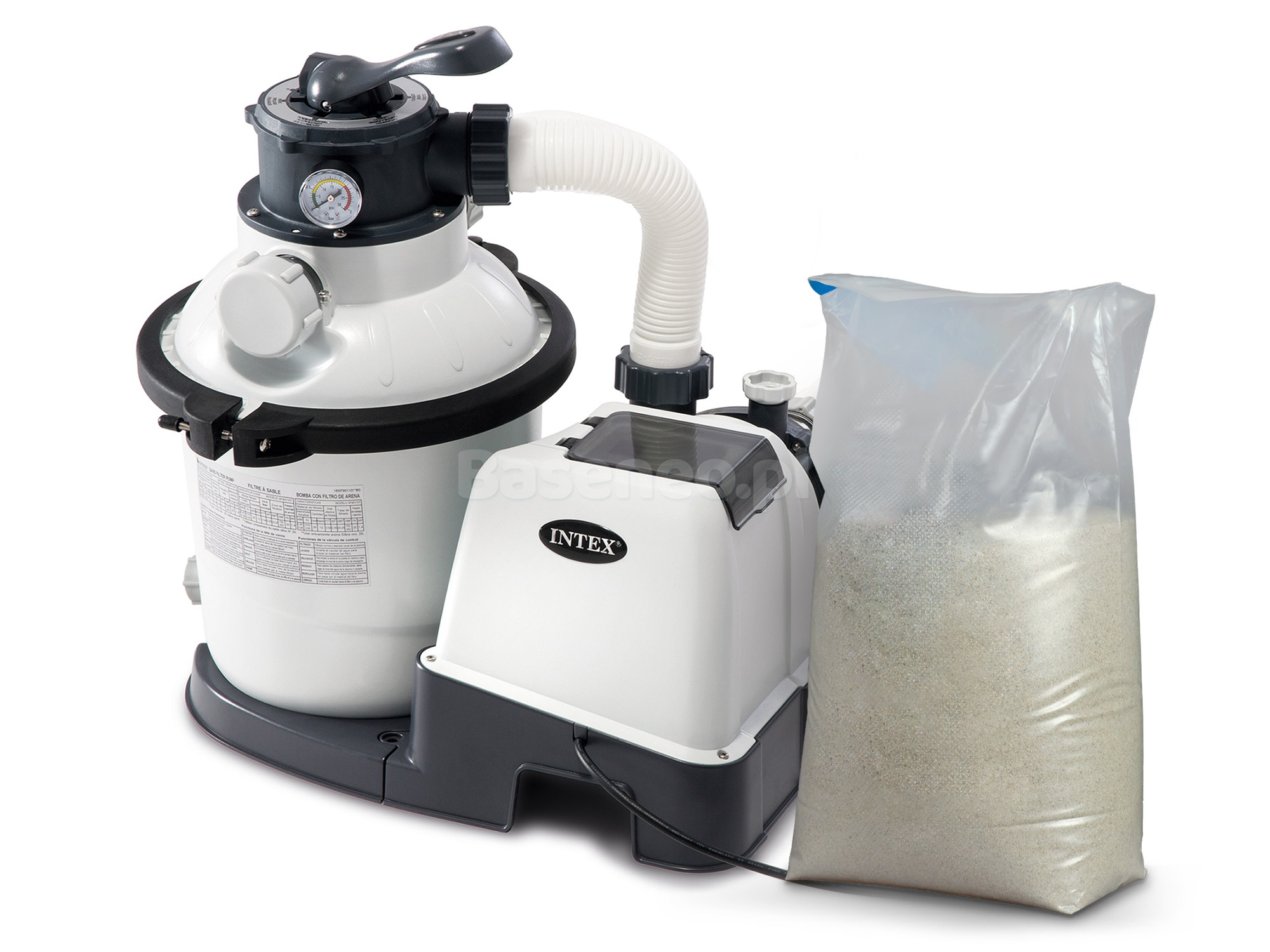 Basen ogrodowy stelażowy 549 x 274 x 132 cm 17w1 INTEX 26356