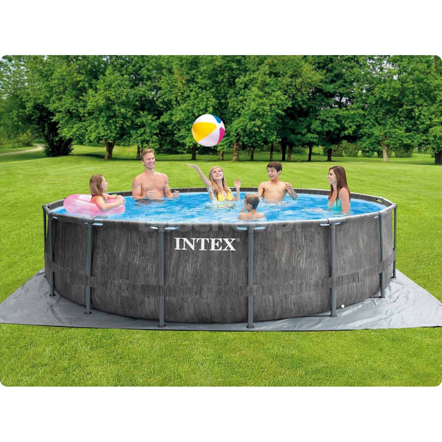 Basen stelażowy ogrodowy 457 x 122 cm 18w1 INTEX 26742