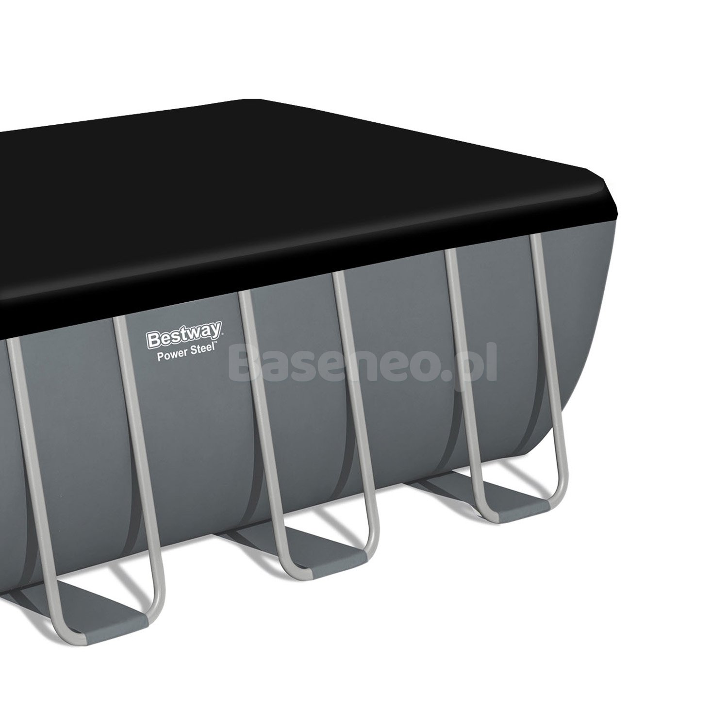 Basen stelażowy ogrodowy 488 x 244 x 122 cm 11w1 Bestway 56671N