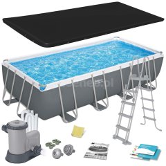 Basen stelażowy ogrodowy 549 x 274 x 122 cm 12w1 Bestway 56465