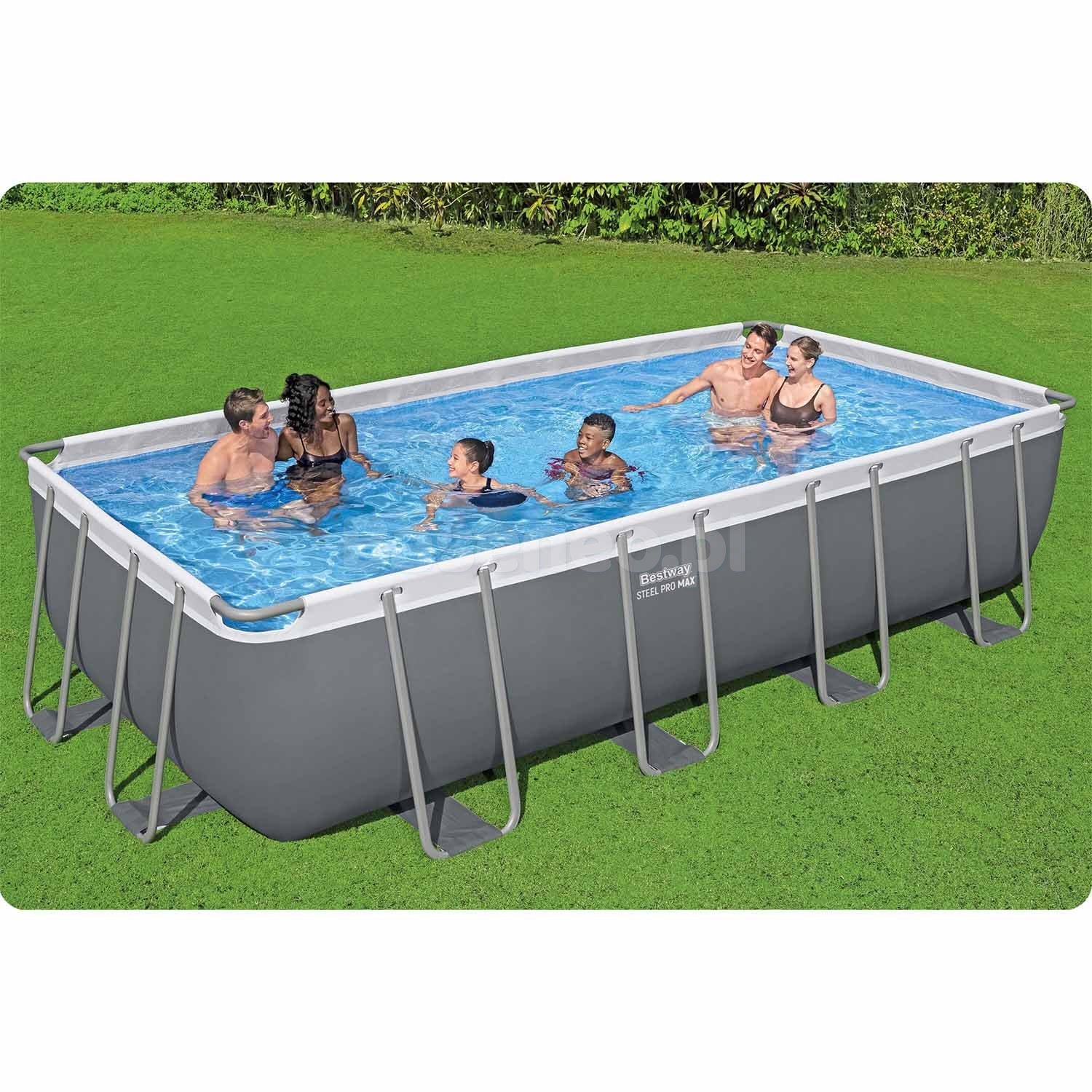 Basen stelażowy ogrodowy 549 x 274 x 122 cm 12w1 Bestway 56466N
