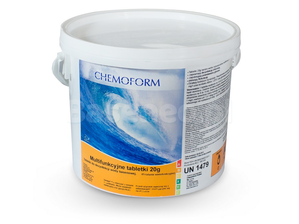 Chemochlor Tabletki Multifunkcyjne 20g - 3KG