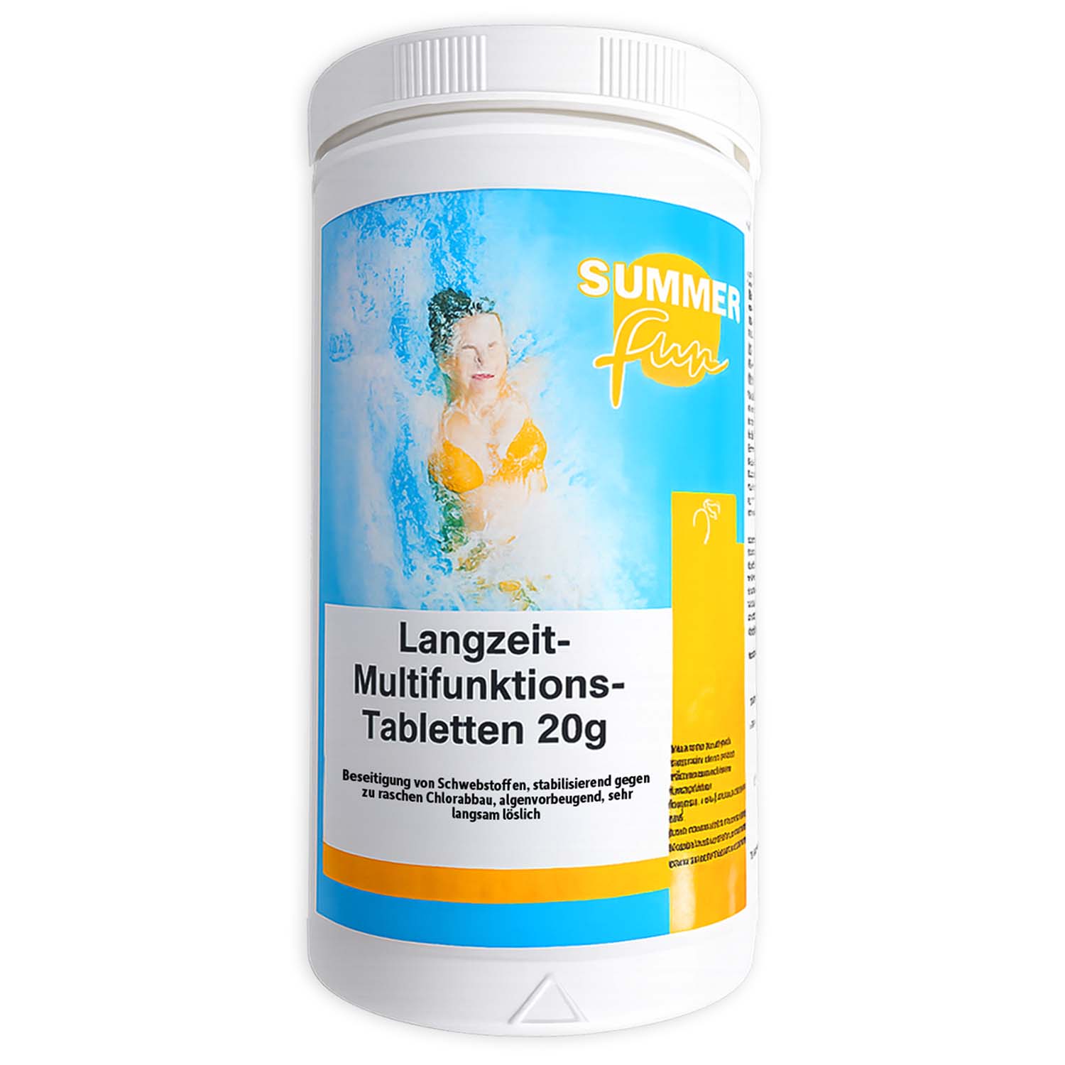 Chlor do basenu tabletki multifunkcyjne 20g - 1kg
