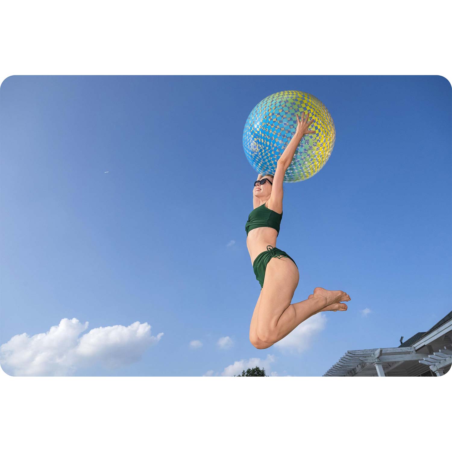Dmuchana piłka plażowa 107cm Bestway