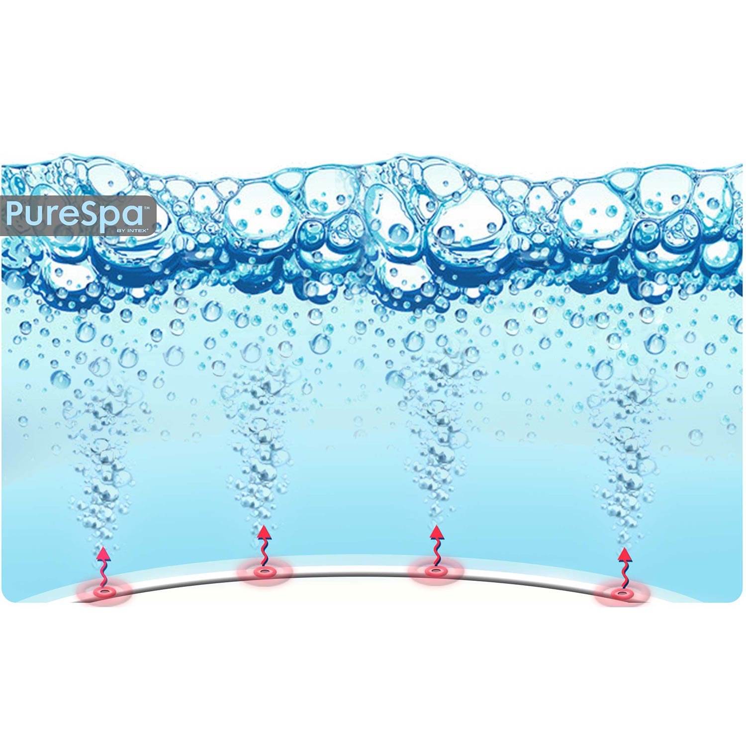 Dmuchane SPA z hydromasażem 4 osobowe INTEX 28426NP