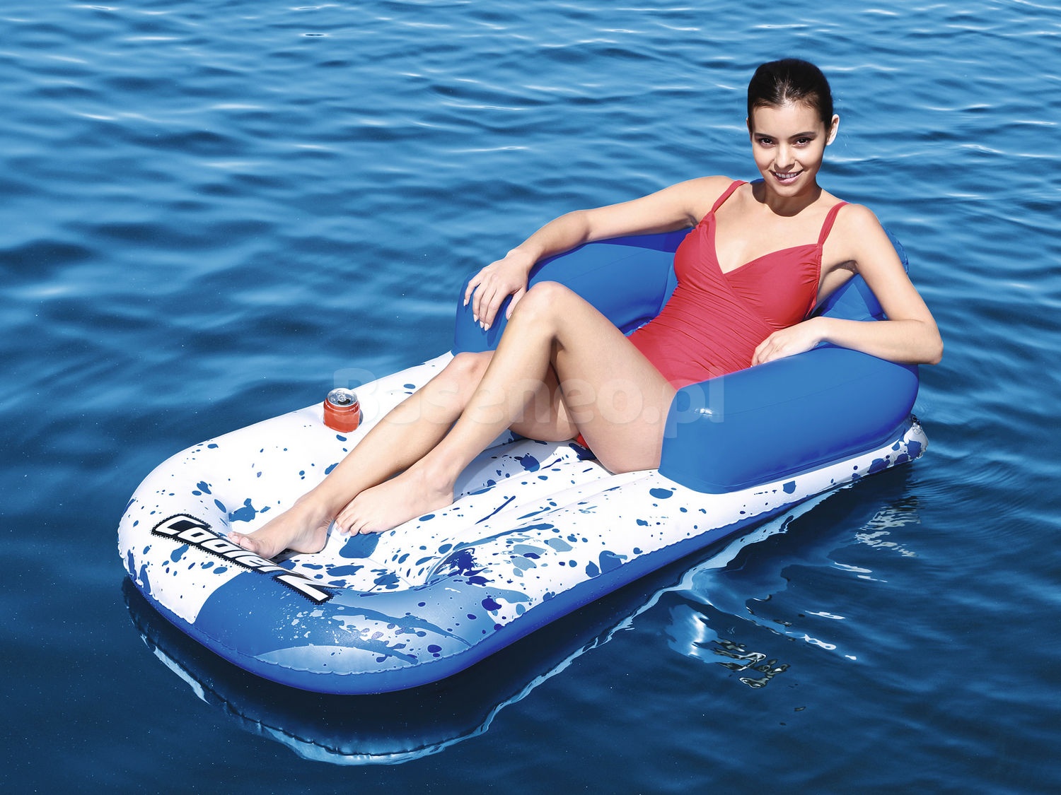 Dmuchany fotel do pływania Cool Blue 161 x 84 cm Bestway 43155