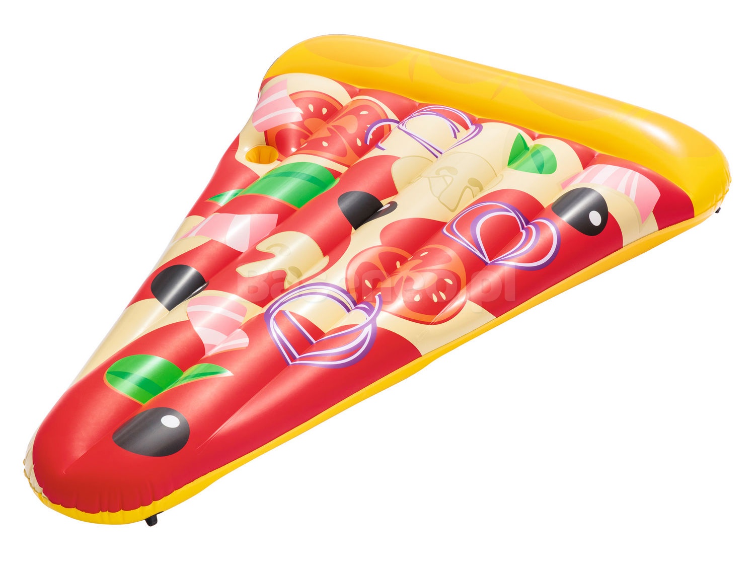 Dmuchany materac plażowy Pizza 188 x 130 cm 