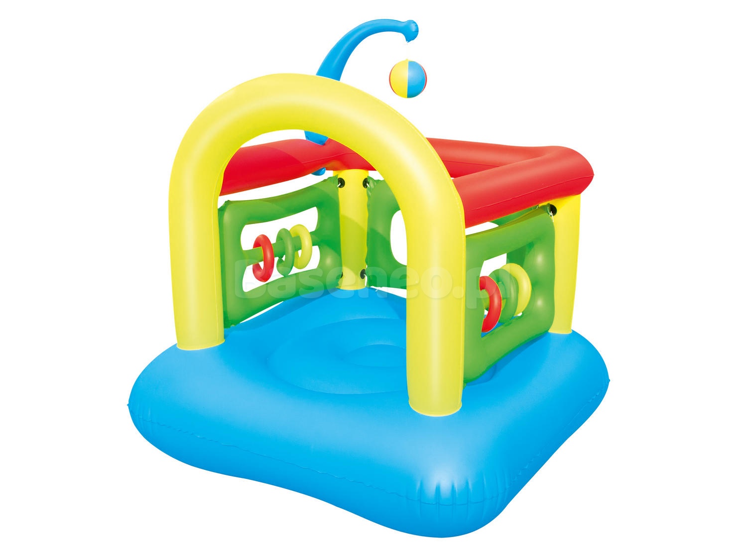 Dmuchany plac zabaw, kojec 140 x 140 x 146 cm Bestway 52122