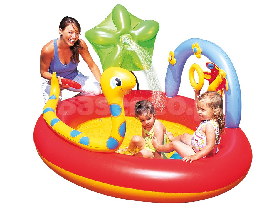 Dmuchany plac zabaw z fontanną 193 x 150 x 89 cm Bestway 53026