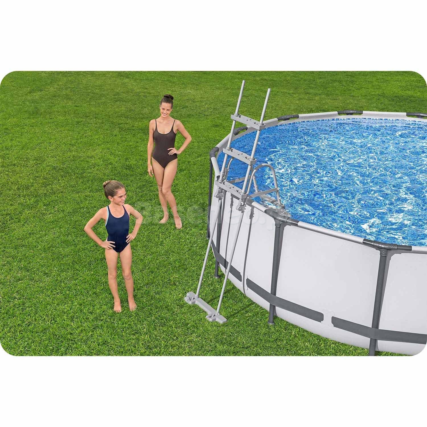 Drabinka bezpieczna do basenów 107 cm Bestway 58330