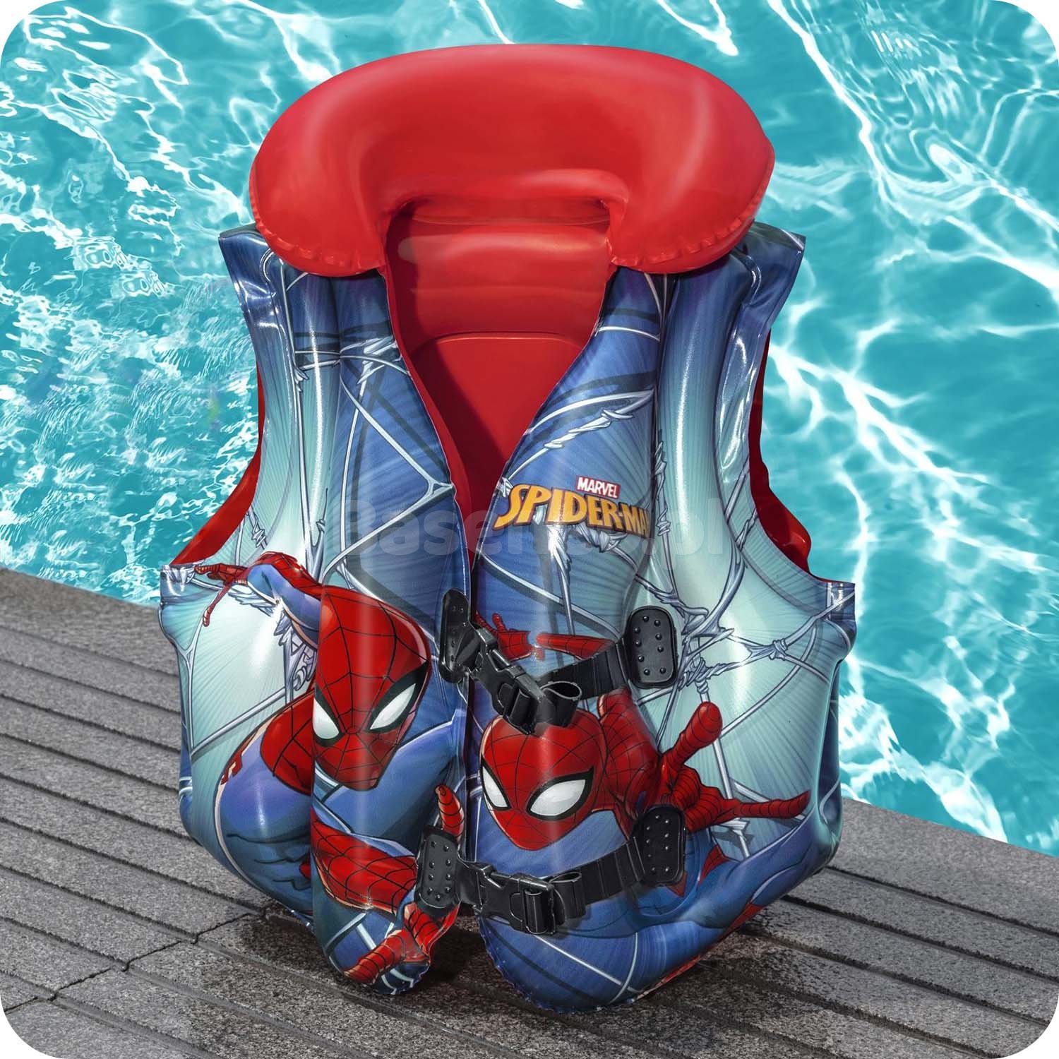 Kamizelka do nauki pływania Spiderman Bestway 51 x 46 cm 98014