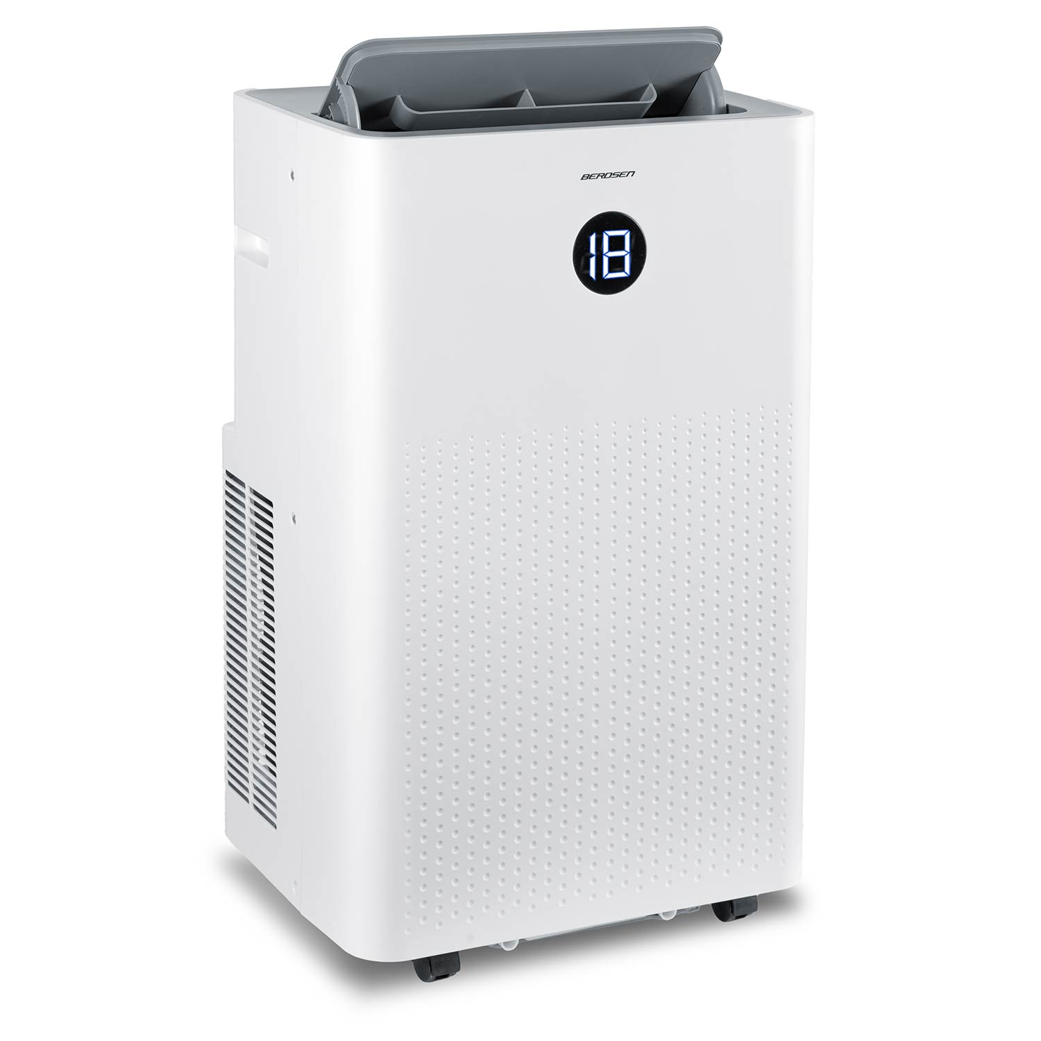Klimatyzator przenośny z uszczelką 14000 BTU osuszacz grzanie WiFi 37l/24h Berdsen BD-584