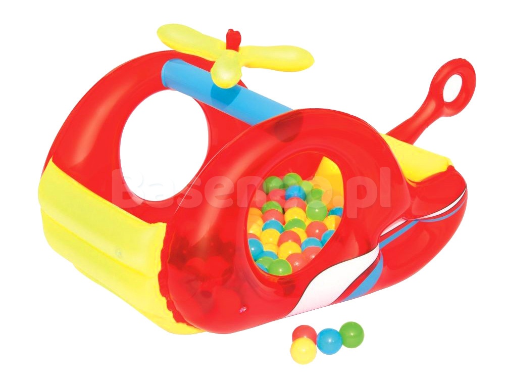Kojec helikopter + 50 sztuk piłeczek Bestway 52183