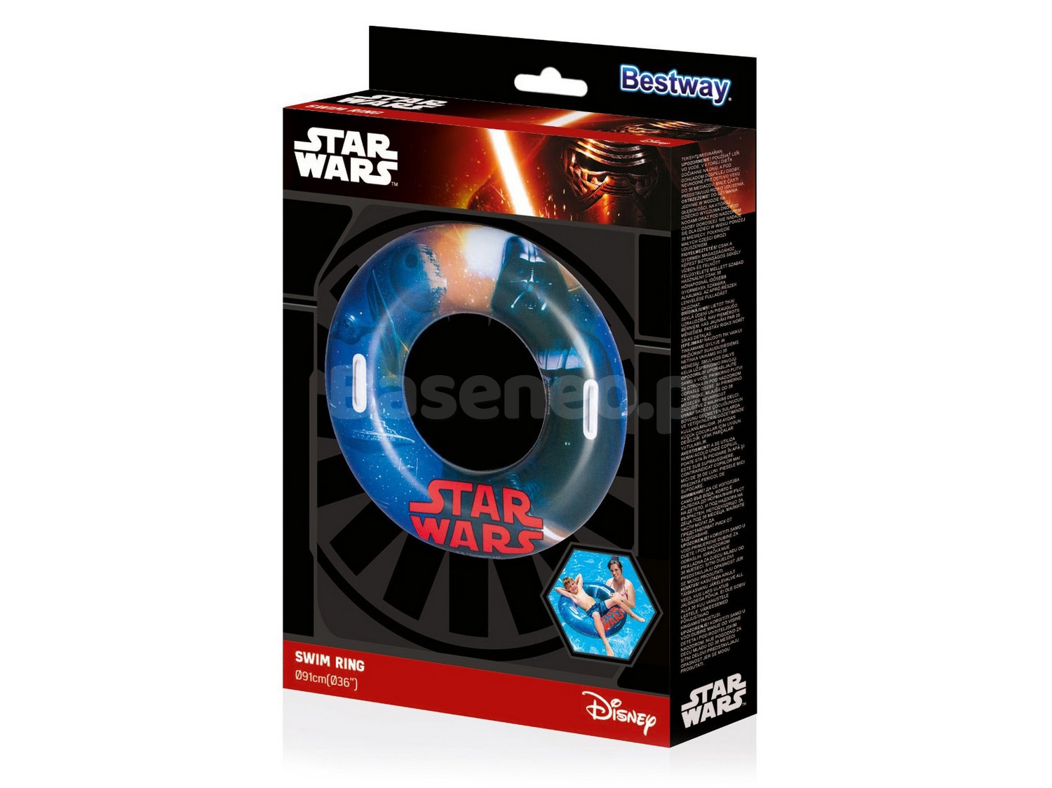 Koło dmuchane Star Wars 91 cm Bestway 91203