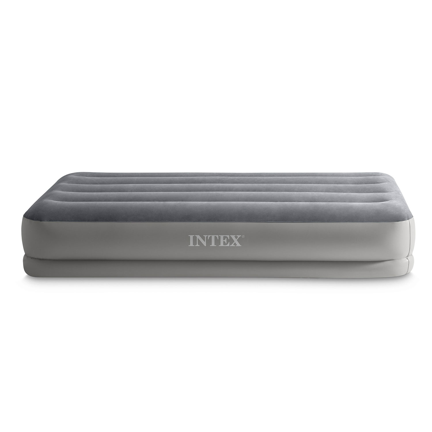 Materac dmuchany 191x 99x30cm z wbudowaną pompką elektryczną INTEX 64112