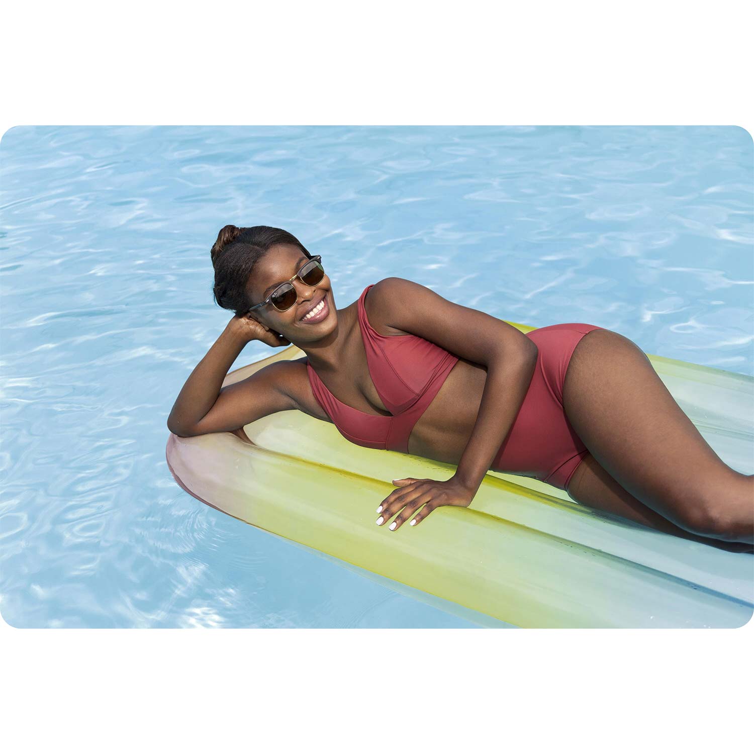 Materac dmuchany do pływania plażowy 152x71cm Bestway 43161N