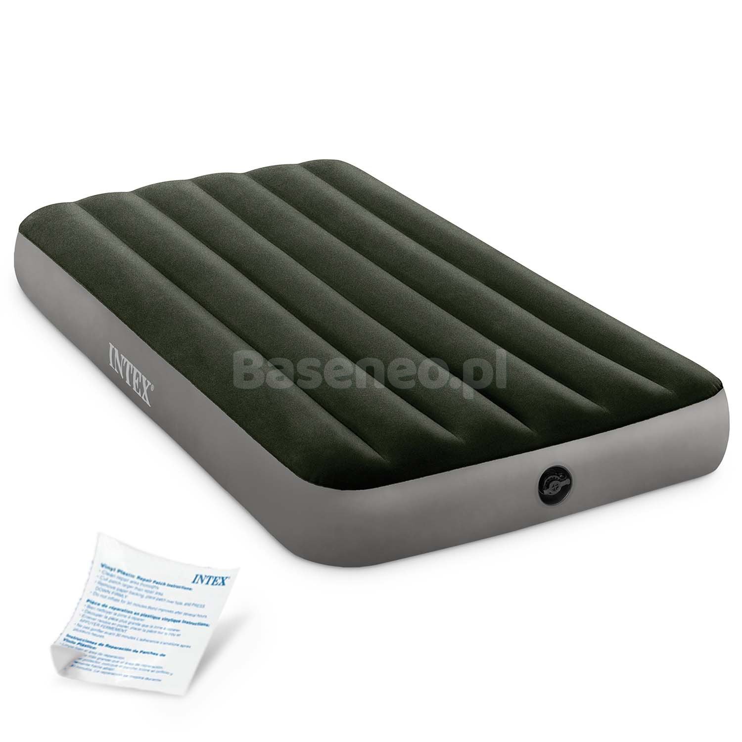 Materac dmuchany 191x99x25 cm jednoosobowy INTEX 64107